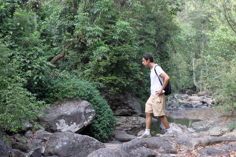 India 2010 - Coorg - Honey Valley - Trek to the Swimming Hole